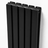 Grey vertical Radiator double